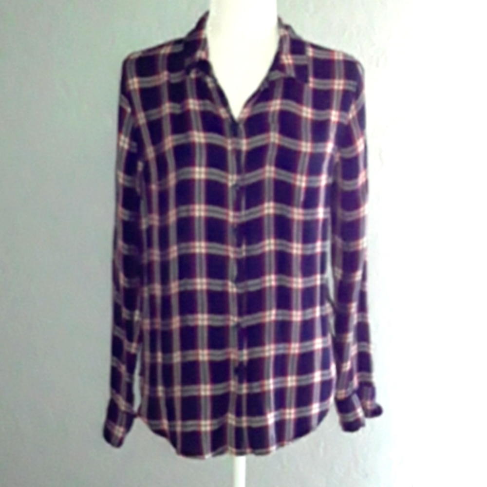 Lucky Brand Plaid Top